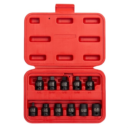 Sunex 11-Piece 3/8 in. Drive Drain/Pipe Plug Impact Socket Set 3841